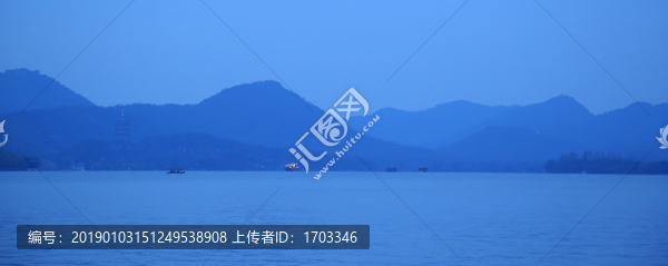 杭州西湖山水裝飾畫(huà)