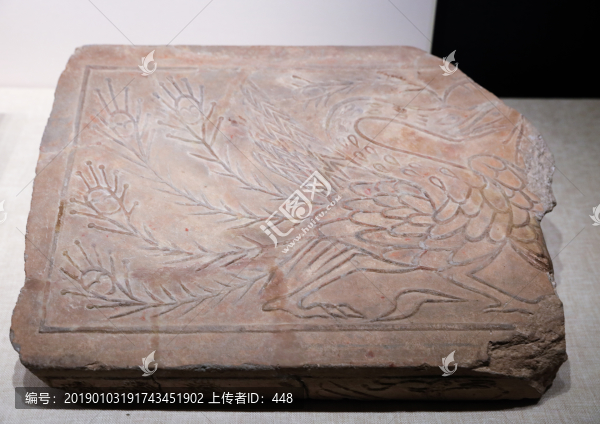 漢代鳳紋空心磚