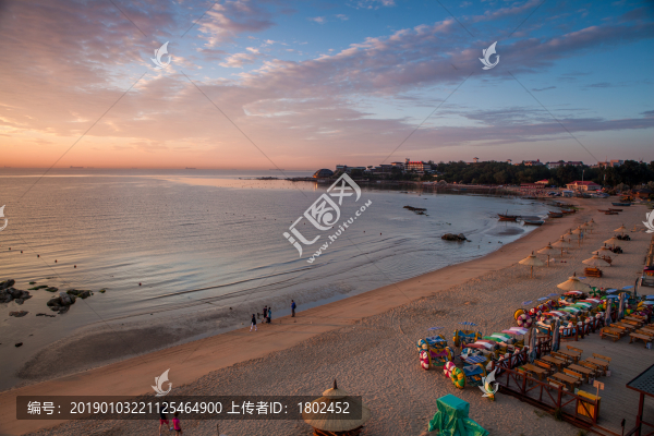 北戴河海濱日出