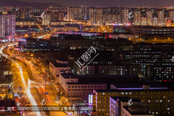 北京城市夜景