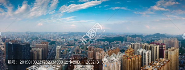 貴州貴陽(yáng)花果園全景圖