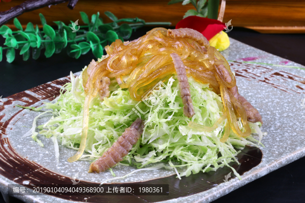 蝦爬白菜粉