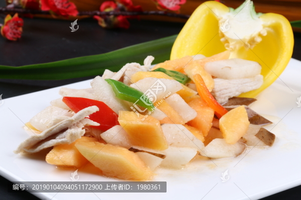 鮮果孔雀肉