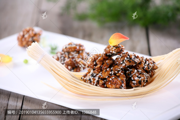 雙芝脆皮桃仁