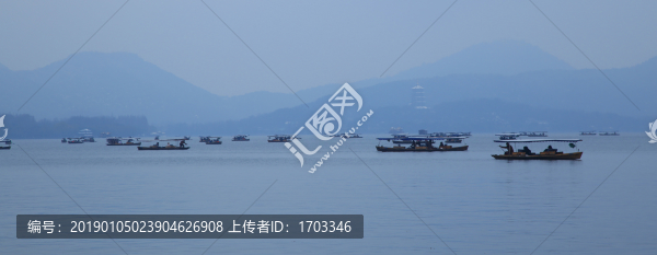 西湖山水畫