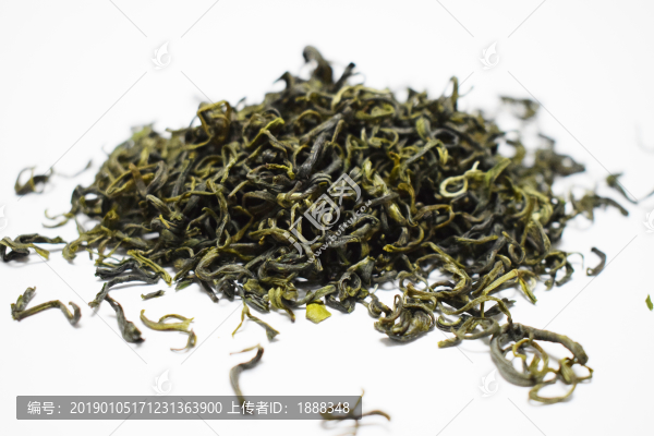 茶葉特寫