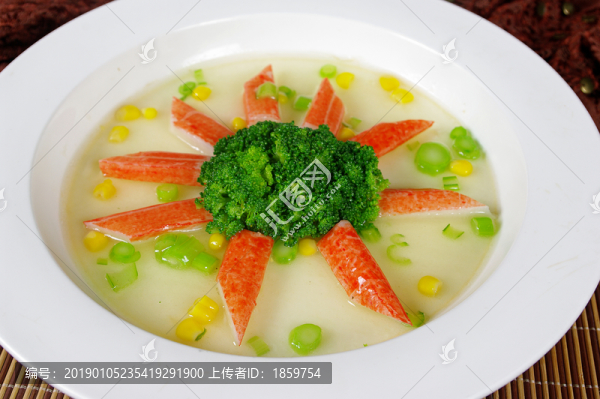蒸蟹柳