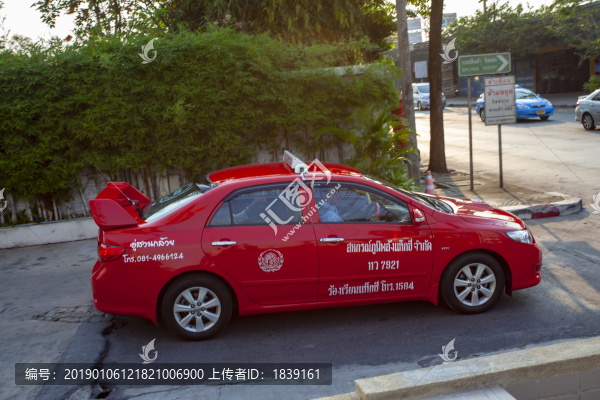 泰國曼谷街頭出租車