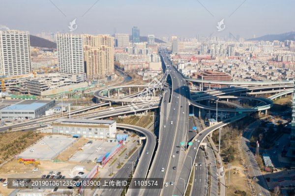 濟(jì)南英雄山路立交橋41