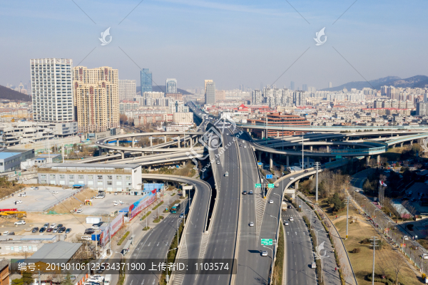 濟(jì)南英雄山路立交橋43