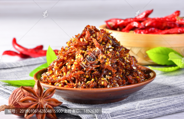 燈影牛肉絲高清圖