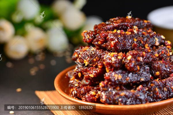 麻辣牛肉條高清圖