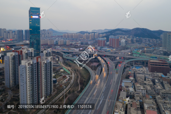 濟(jì)南英雄山路立交橋09