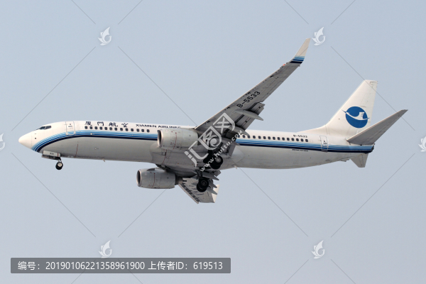 廈門航空飛機降落