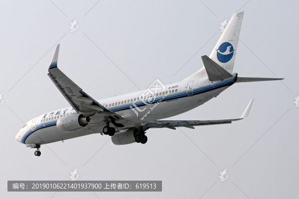 廈門航空飛機降落