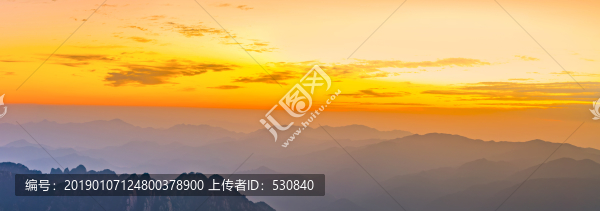 黃山日出