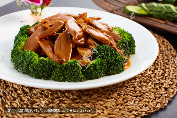 中式菜食物