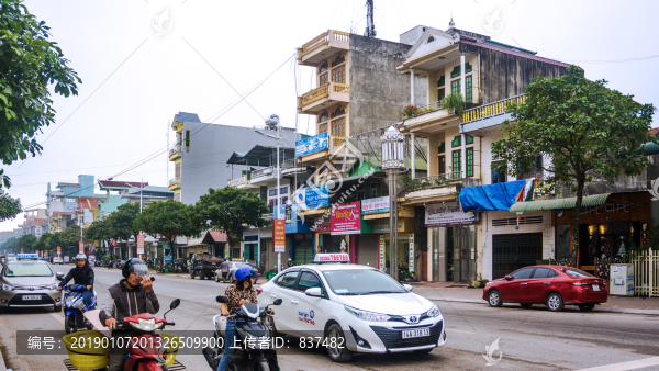 芒街市街景