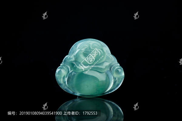 翡翠笑佛