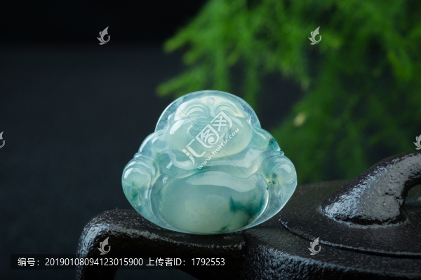 翡翠笑佛