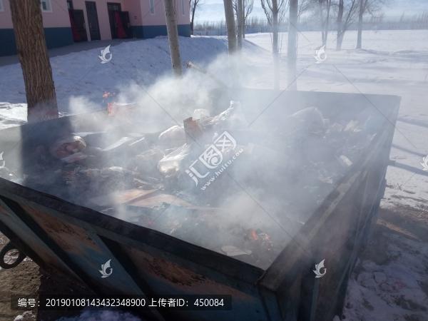 焚燒垃圾