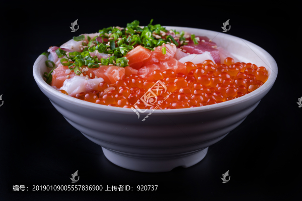 三文魚親子飯