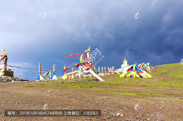 五彩經(jīng)幡