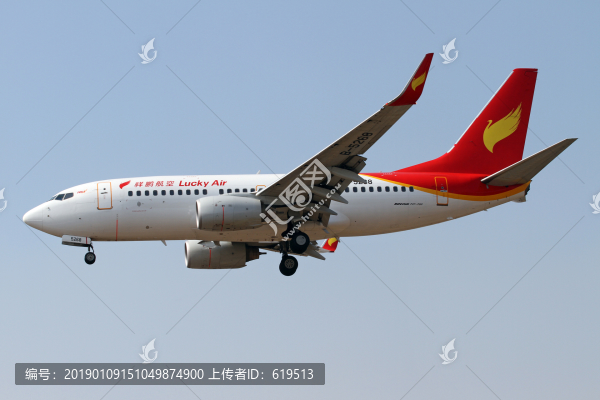 祥鵬航空飛機降落