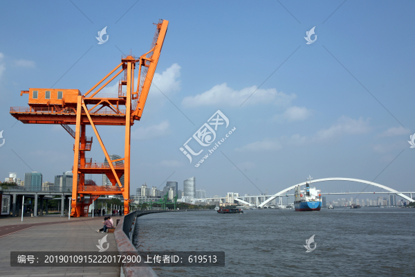 上海徐匯濱江盧浦大橋