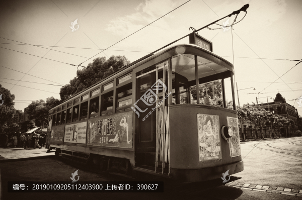 老上海街景