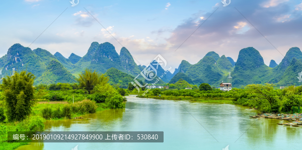 桂林漓江風光