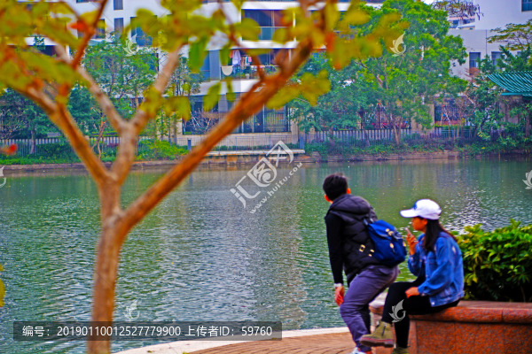 深圳大梅沙奧特萊斯湖畔風(fēng)景