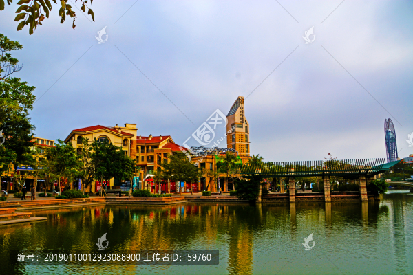 深圳大梅沙奧特萊斯湖畔風(fēng)景