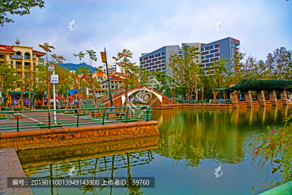 深圳大梅沙奧特萊斯湖畔風(fēng)景