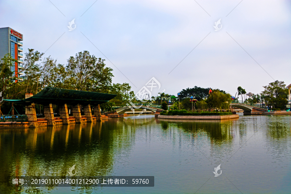 深圳大梅沙奧特萊斯湖畔風(fēng)景
