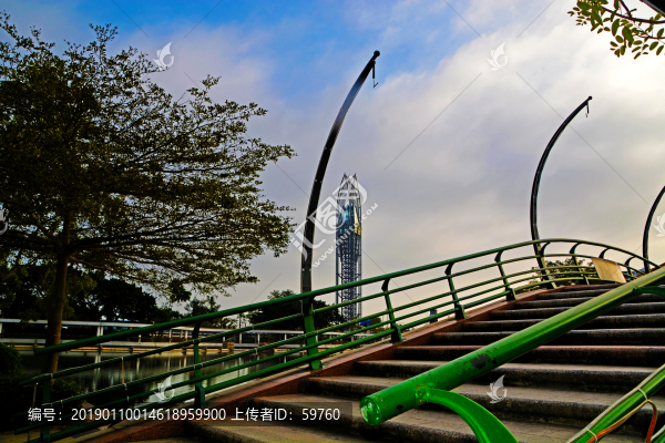 橋梁天空風(fēng)景