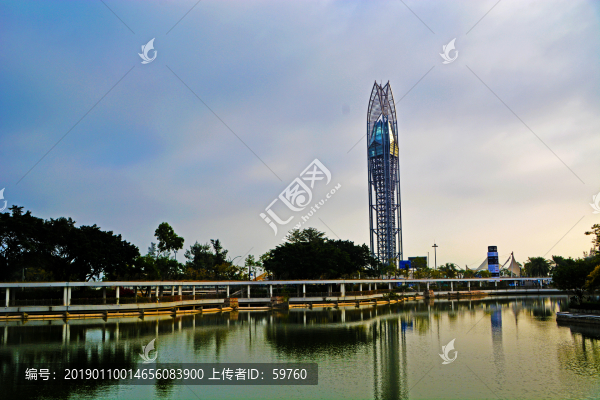 深圳大梅沙奧特萊斯湖畔風(fēng)光
