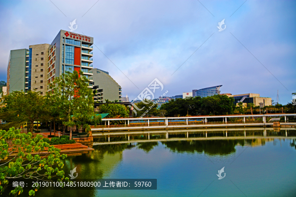 大梅沙奧特萊斯湖畔風(fēng)光
