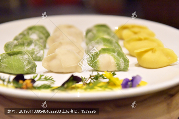 中國(guó)菜系餃子特寫圖片