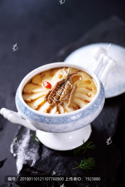 藏草燉松茸菌