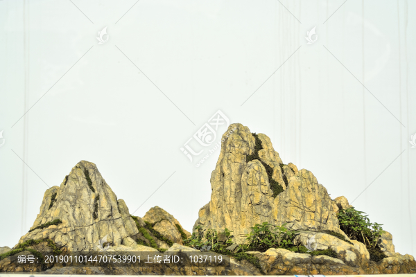 仿真石山素材