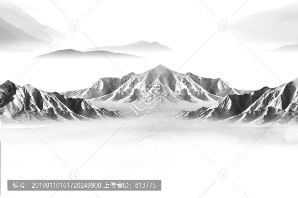 山巒冰川