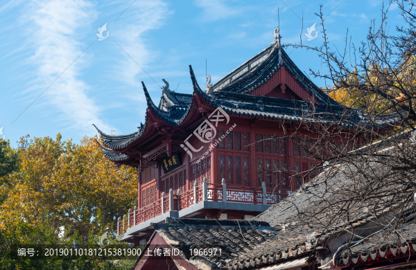 南京夫子廟的尊經(jīng)閣
