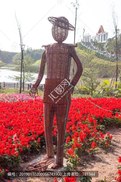 園林稻草人
