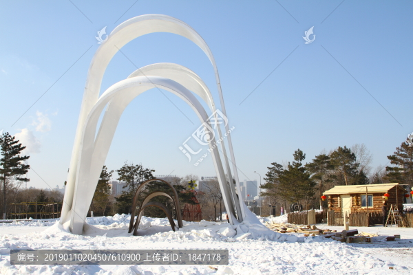 冬季公園