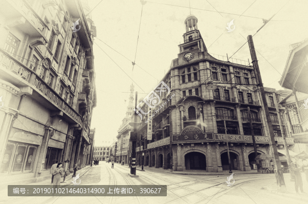 老上海南京路