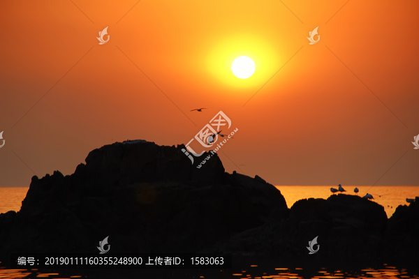 海邊日出