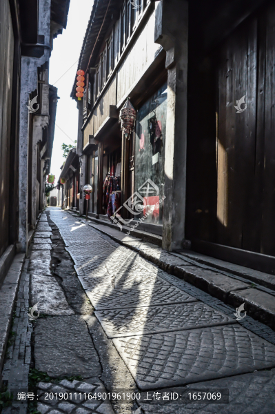 石板路江南小巷