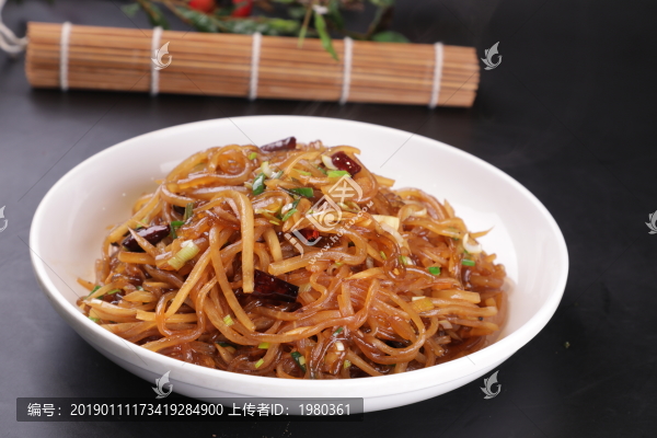 蘿卜絲炒粉條
