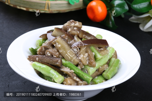 豆角茄泥